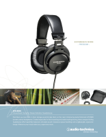 Audio Technica ATH-M35 - Brochure 